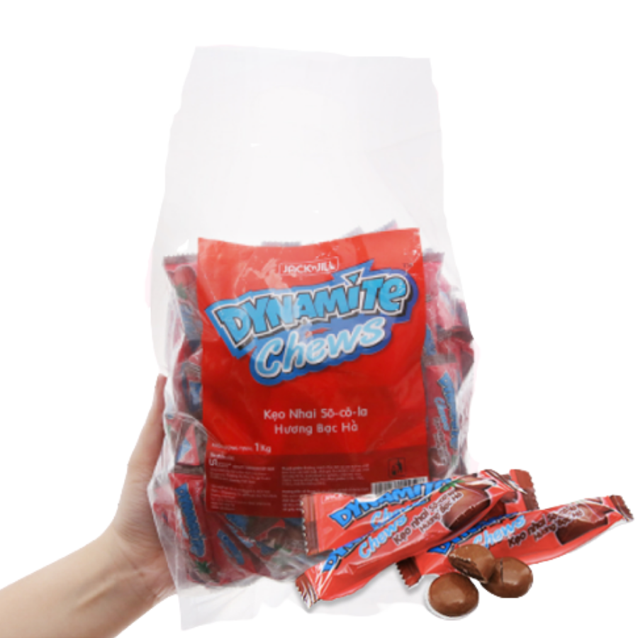 Dynamite Chews Choco Mint 1kg x 10 pack x 8 Bags