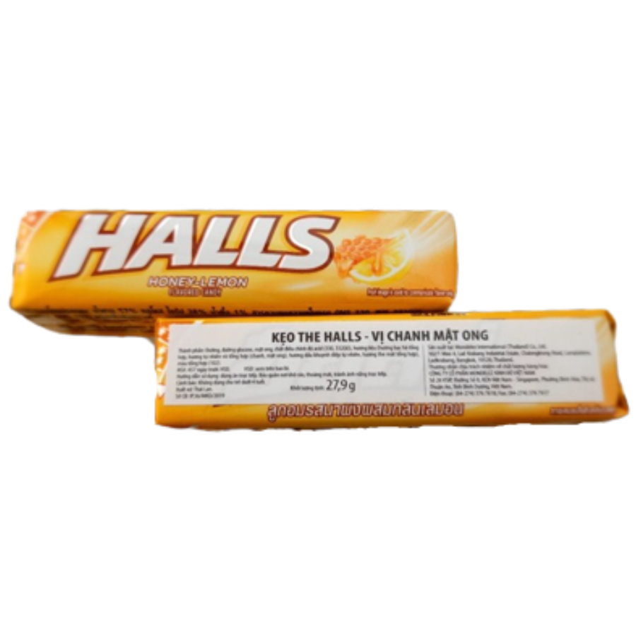 Halls Honey-Lemon 558g X 12 Blocks