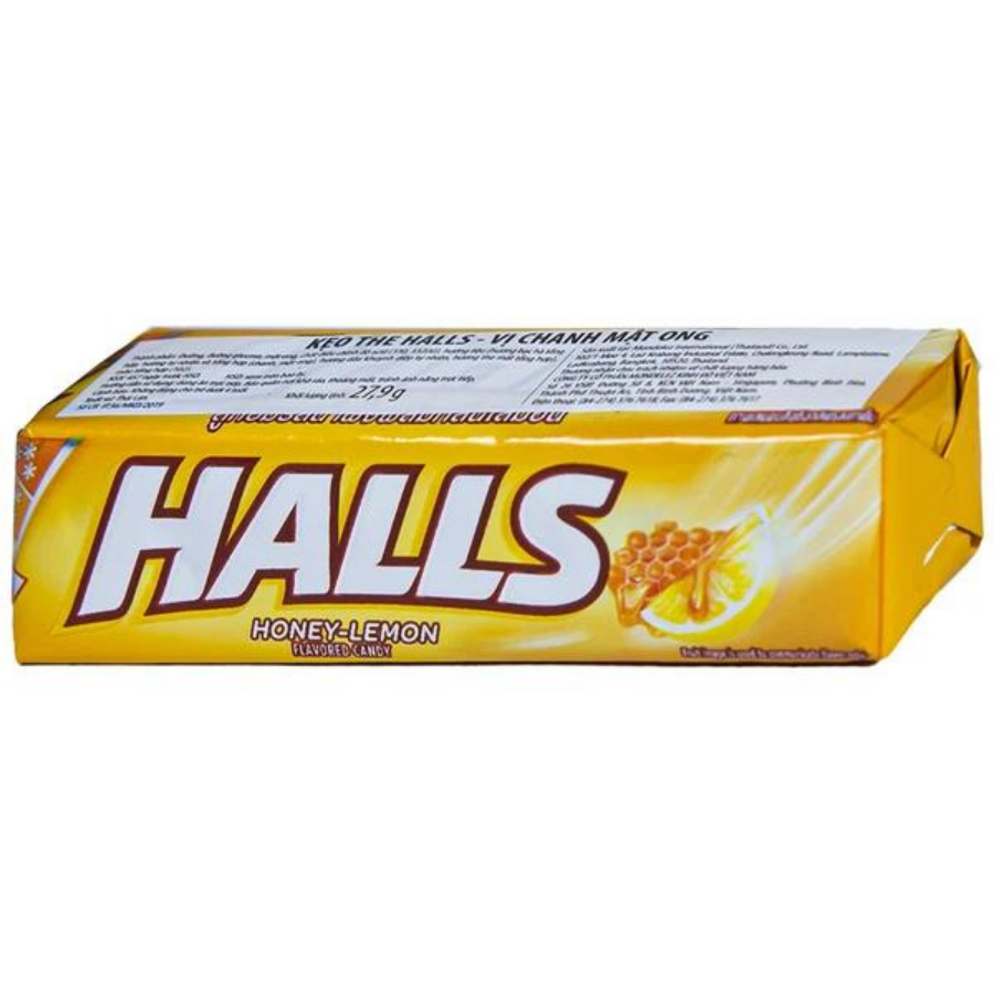 Halls Honey-Lemon 558g X 12 Blocks