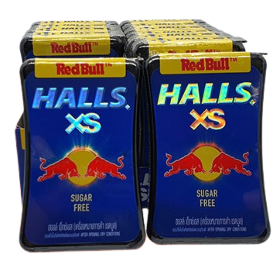Redbull Halls XS Sugar Free 165.6g x 24 Displays
