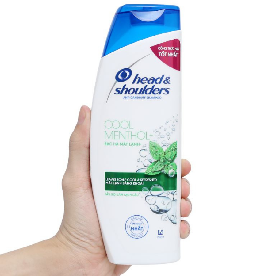 Head & Shoulders Cool Menthol 350ml x 24 Bottles