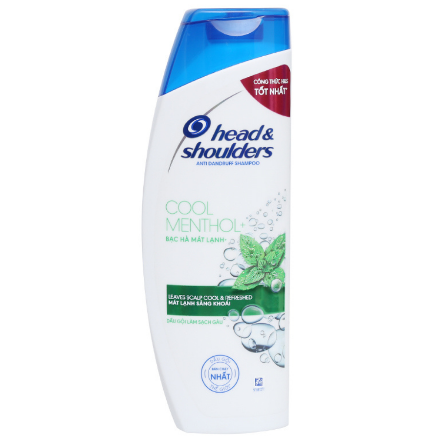 Head & Shoulders Cool Menthol 350ml x 24 Bottles