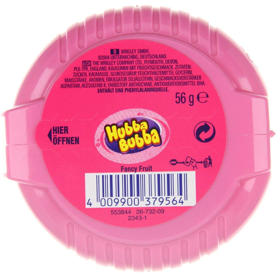 Hubba Bubba Mega Lang Fruit 56g x 180 Pcs