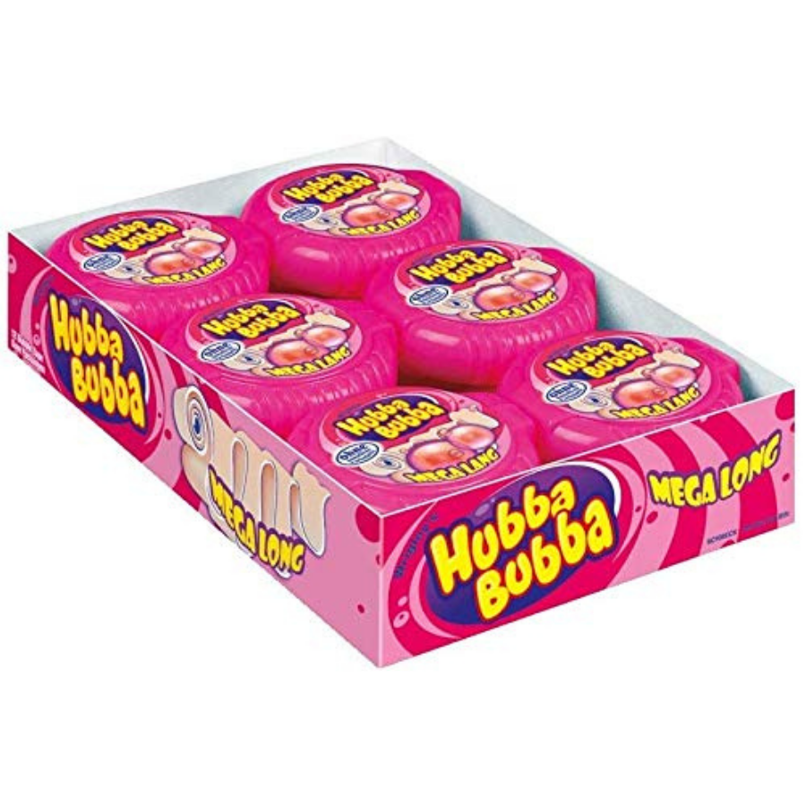 Hubba Bubba Mega Lang Fruit 56g x 180 Pcs