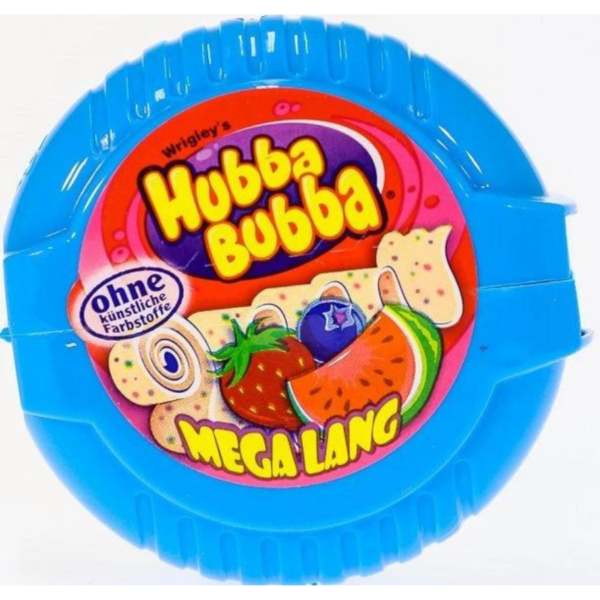 Hubba Bubba Triple Mix Mega Lang 56g x 180 Pcs