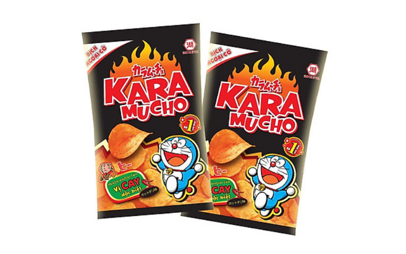 Karamucho Potato Snack, Hot Spicy Flavor 