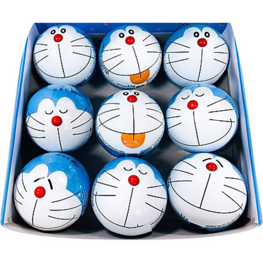 Lotte DORAEMON Gum Orange 28.8g x 8 Boxes