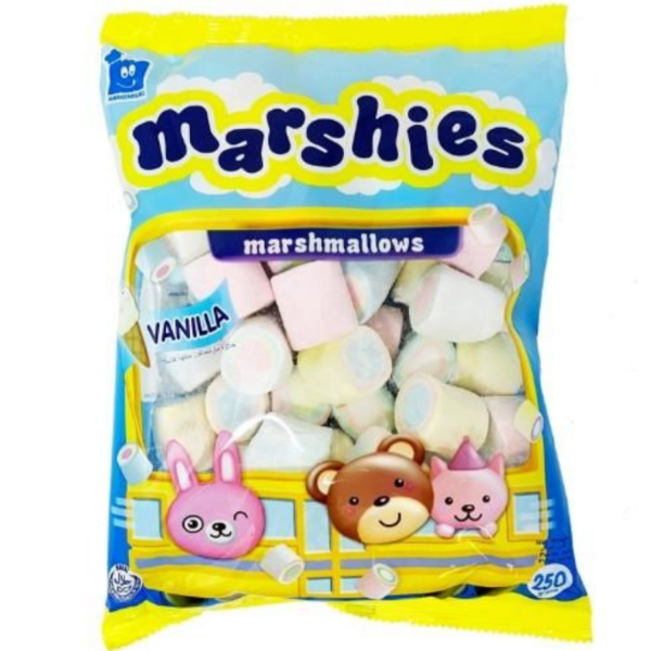 Marshies Vanilla Marshmallow 250g x 20 Bags