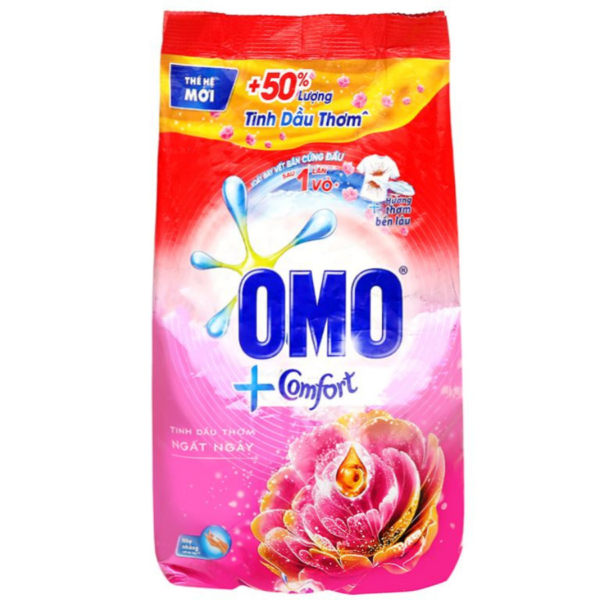 OMO Plus Comfort Ecstatic Oil Detergent Powder 720g x 18 Bags