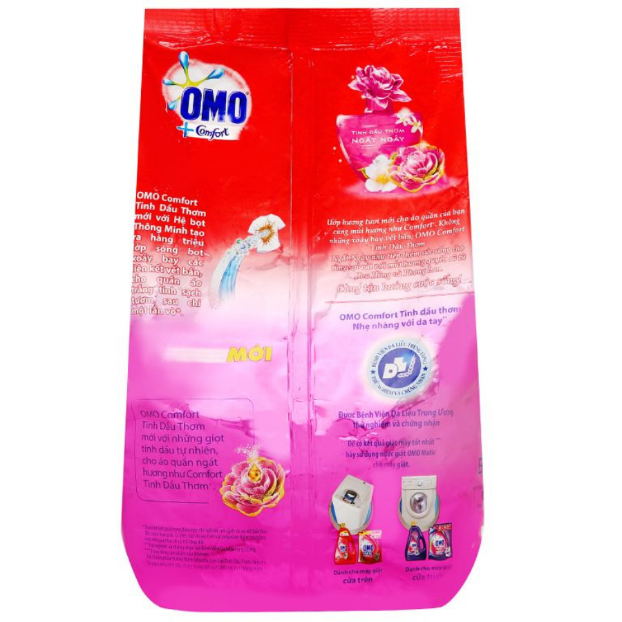 OMO Plus Comfort Ecstatic Oil Detergent Powder 720g x 18 Bags