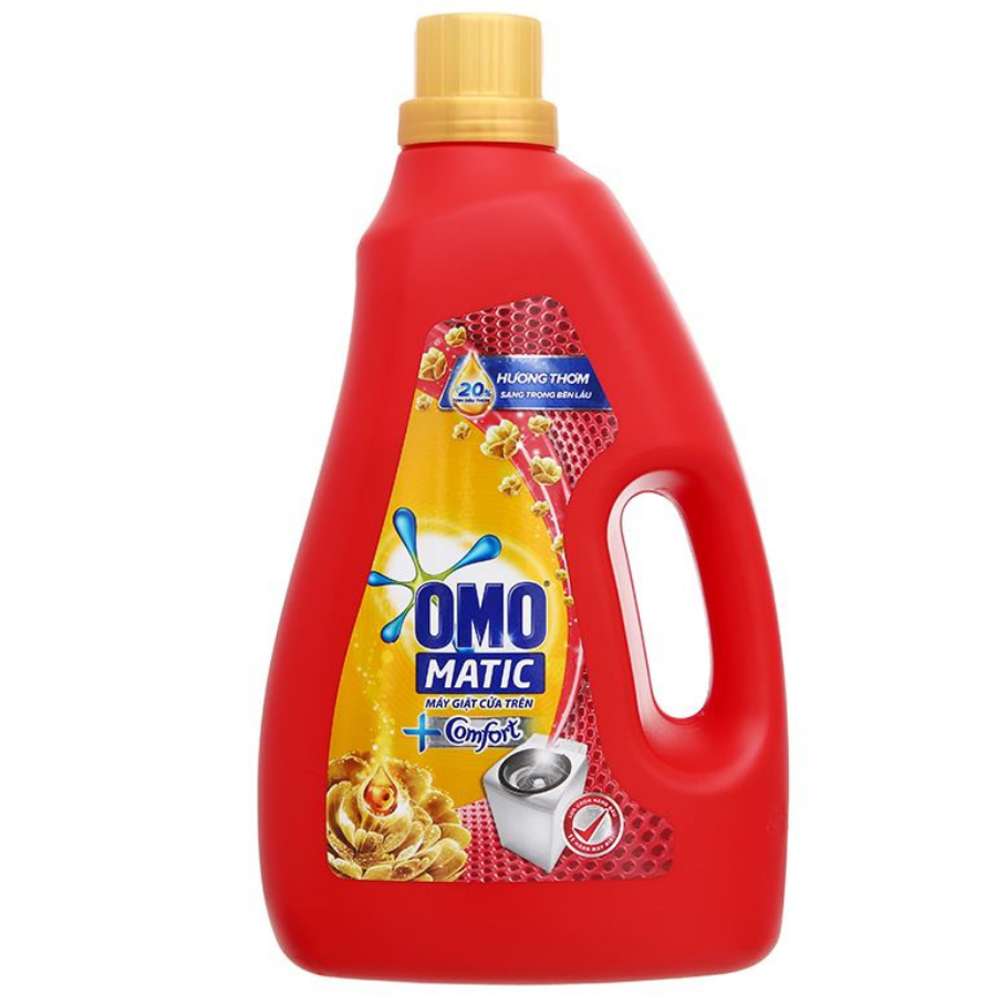OMO Matic Comfort Detergent Liquid 2.3kg x 4 Bottles