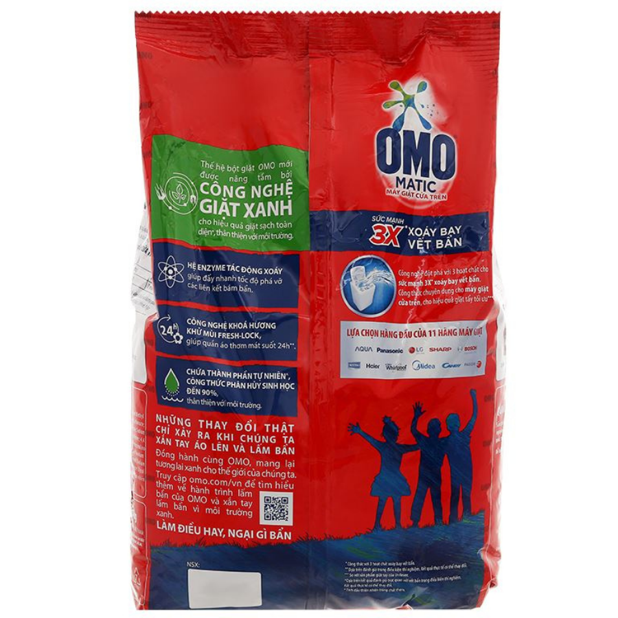 OMO Matic Powder Top Load 6kg x 3 Bags