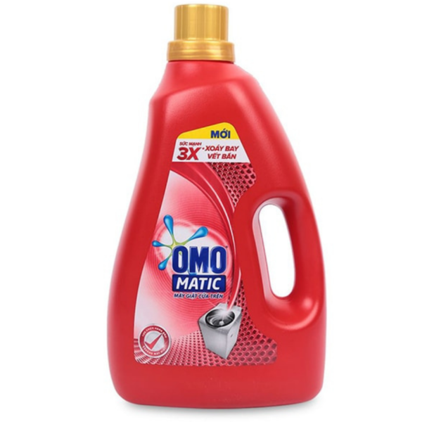 OMO Matic Top Load Bottle Detergent Liquid 2.7kg x 4 Bottles