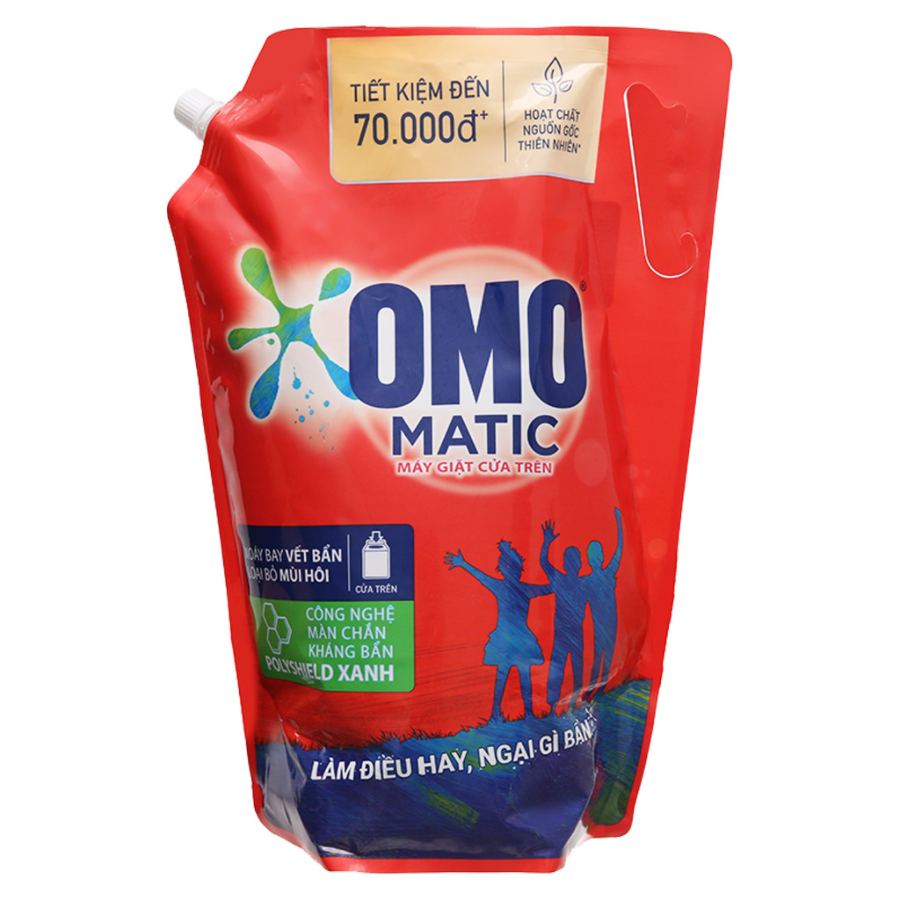 OMO Matic Bag Top Load Detergent Liquid 3.1kg x 4 Bags