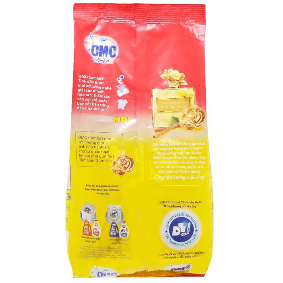 OMO Sensorial Oil Comfort Detergent Powder 2.7kg x 4 Bags