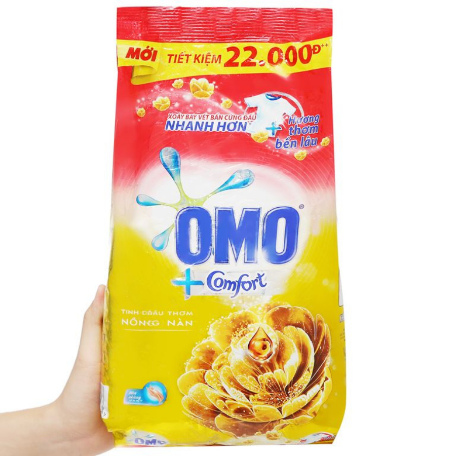 OMO Sensorial Oil Comfort Detergent Powder 2.7kg x 4 Bags