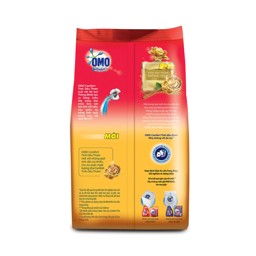 OMO Comfort Sensorial Oil Detergent Powder 360g x 36 Bags