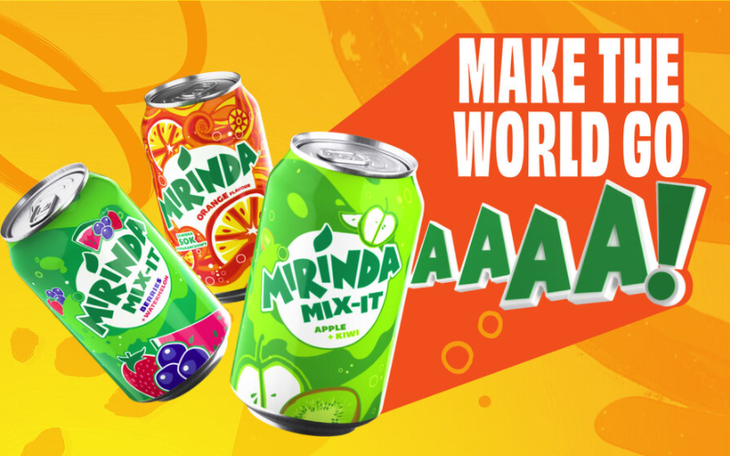 Overview about Mirinda Soda