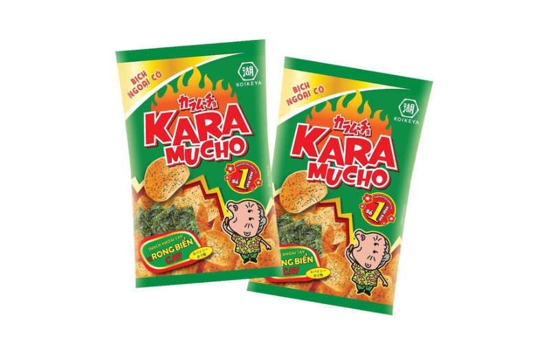 Potato Snack Karamucho Spicy Nori Seaweed Flavor 