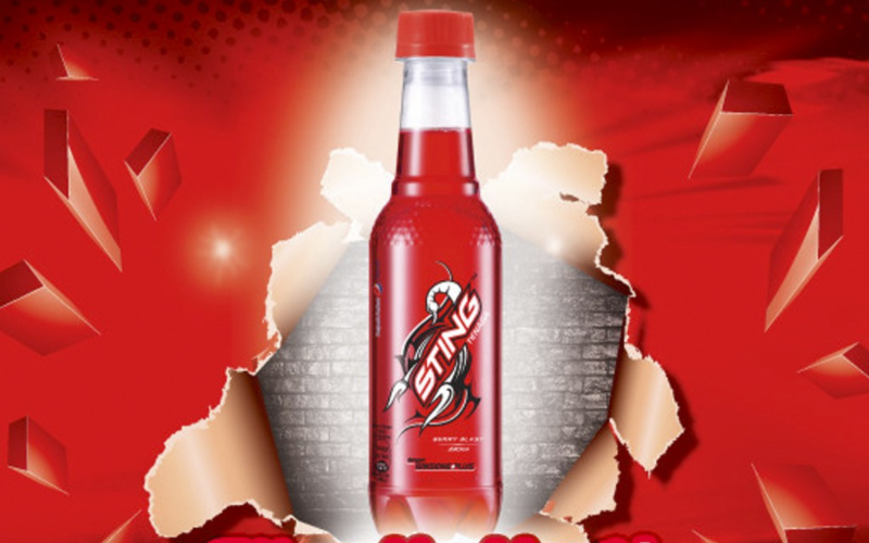 Sting Energy Drink Strawberry 