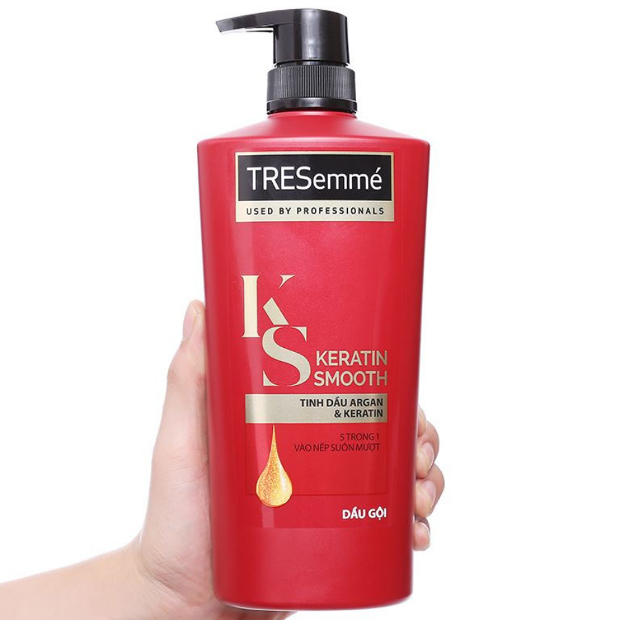 TRESemmé Shampoo Keratin Smooth 640g x 8 Bottles