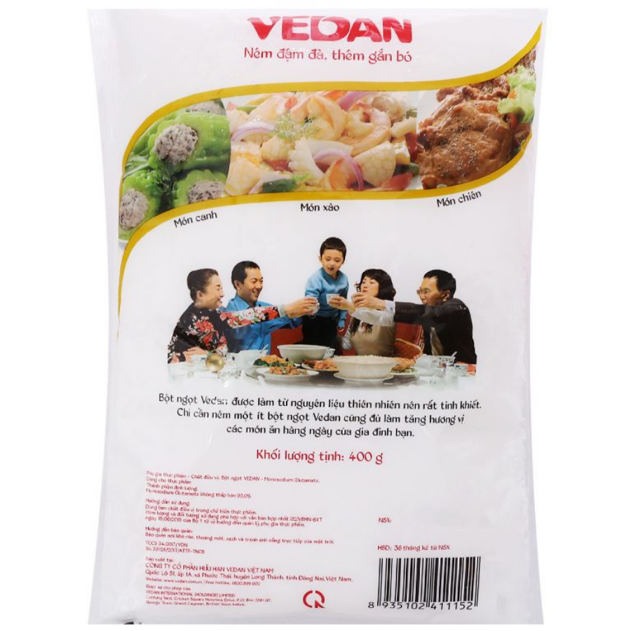 Vedan MSG 400g x 30 Bags