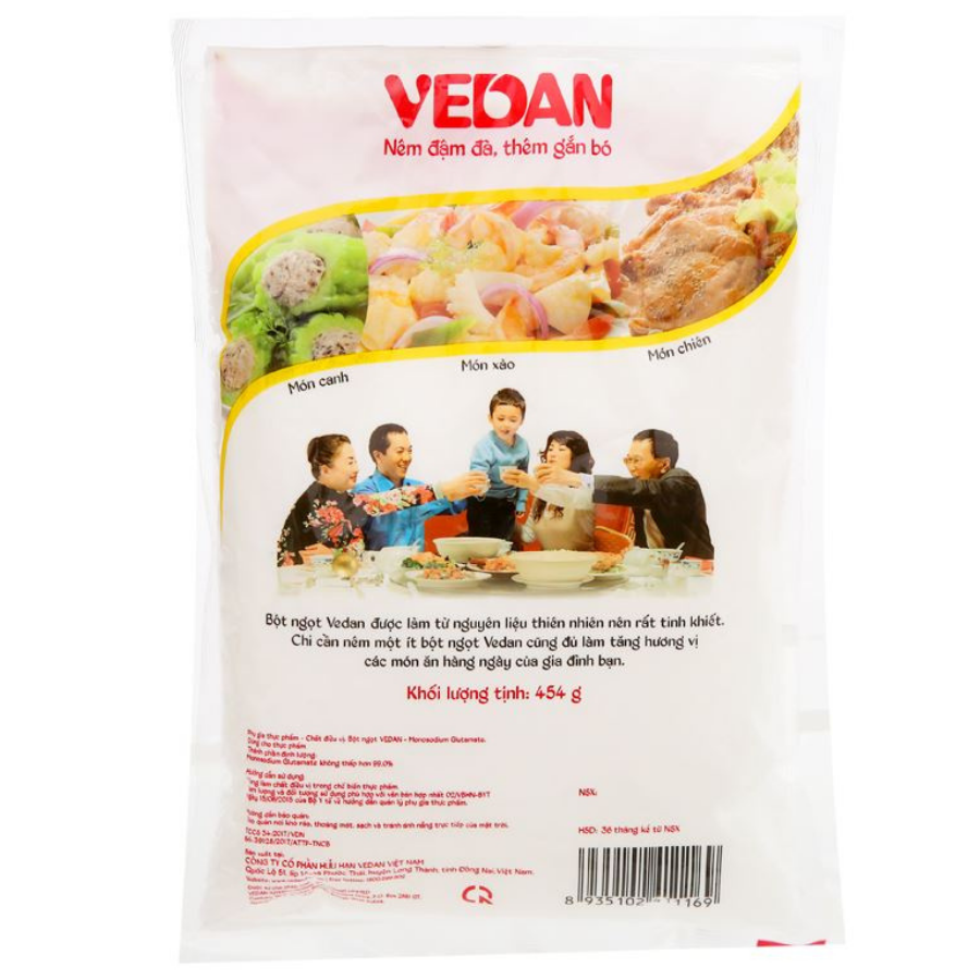 Vedan Monosodium Glutamate Type L 454g x 40 Bags