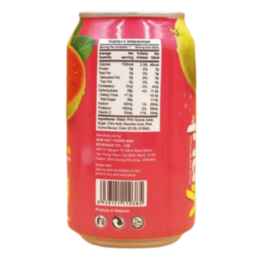 Vinut Guava Juice Drink 330ml x 24 Cans