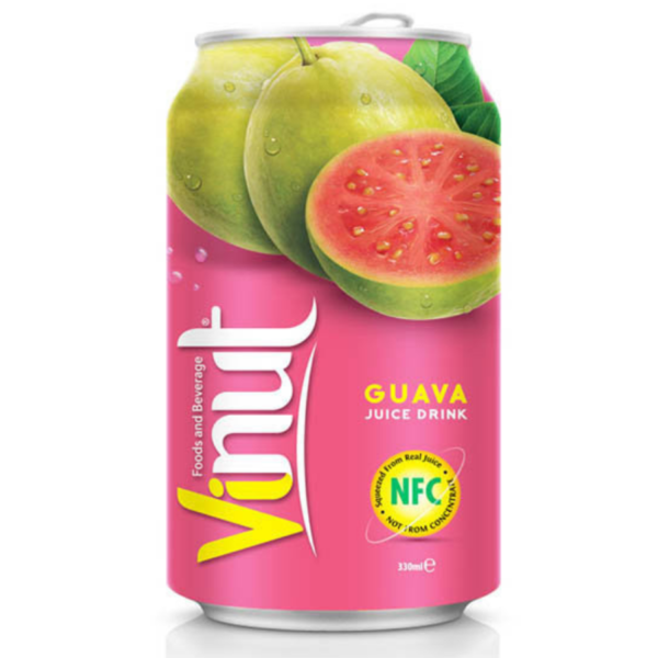 Vinut Guava Juice Drink 330ml x 24 Cans