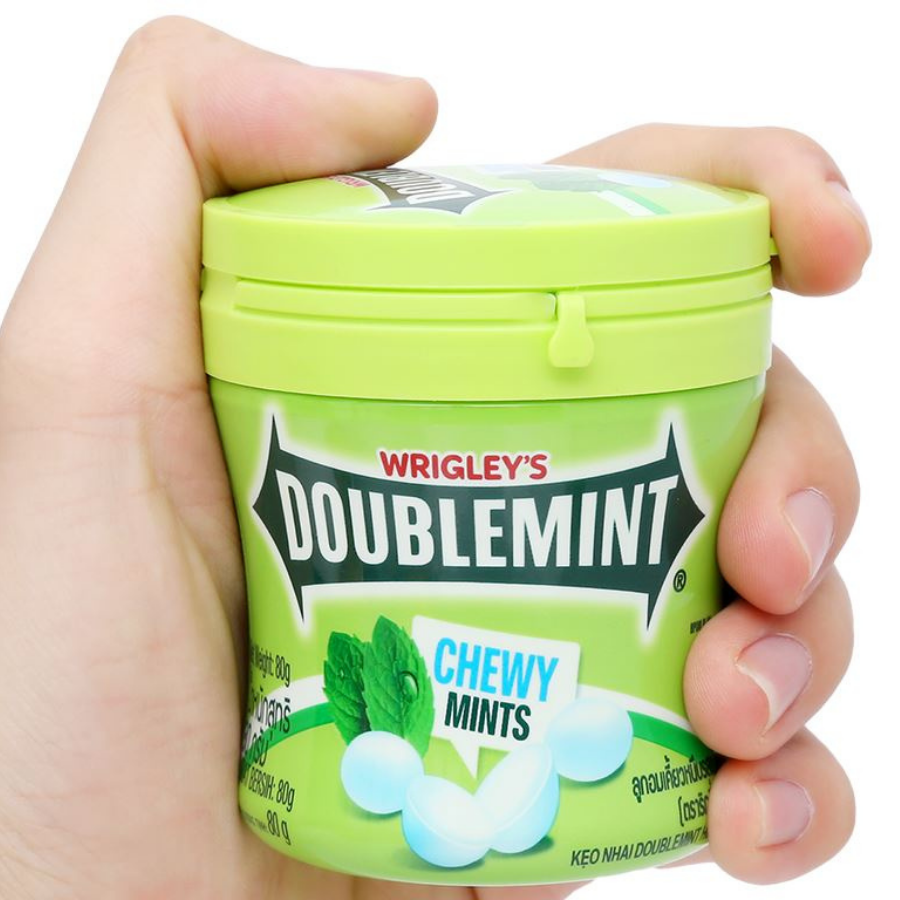 Wrigley Doublemint Chewy Mints Candies 480g x 6 Boxes