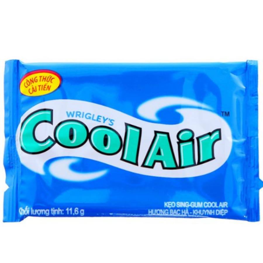 Wrigley's Cool Air Menthol Eucalyptus 139.2 x 50 Boxes