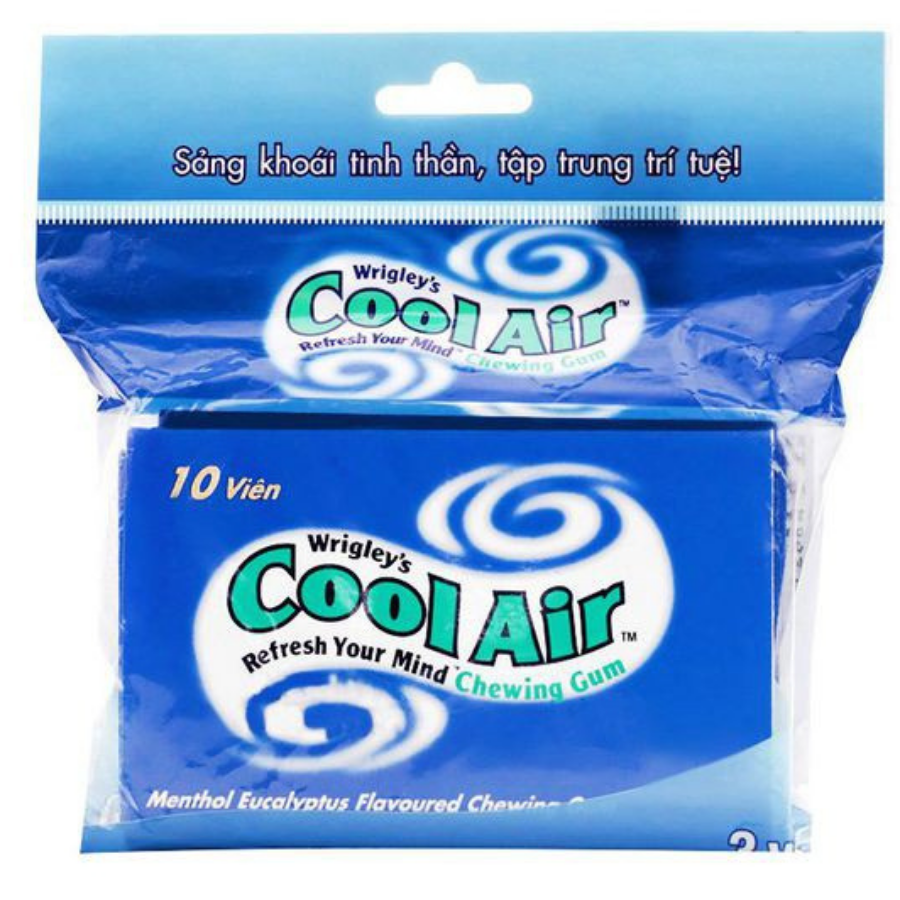 Wrigley's Cool Air Menthol Eucalyptus 139.2 x 50 Boxes