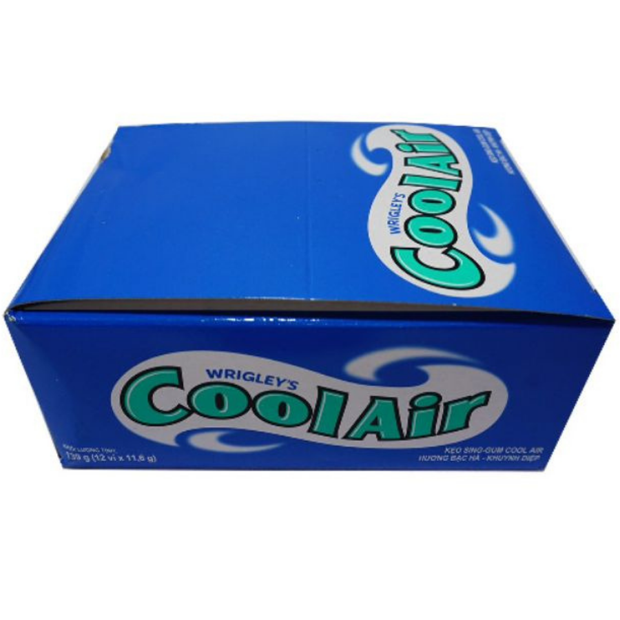 Wrigley's Cool Air Menthol Eucalyptus 139.2 x 50 Boxes