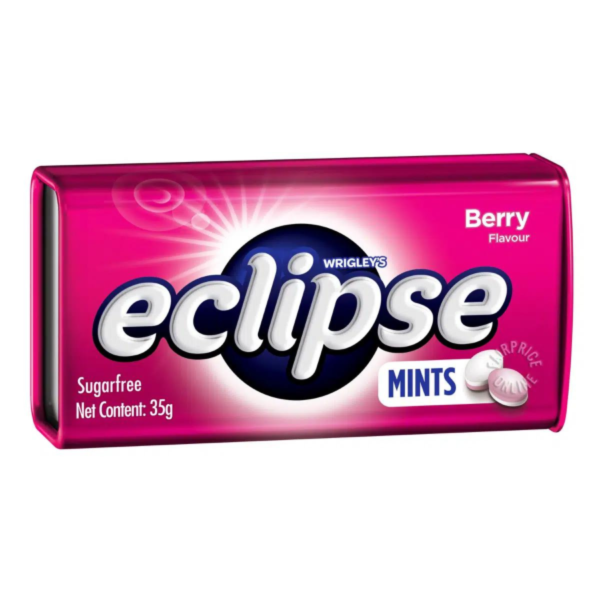 Wrigley's Eclipse Mint Berry 280g x 12 Boxes