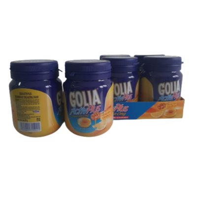 Golia Activ Plus Honey Lemon 540g (6 Jar x 90g) x 12 Blocks