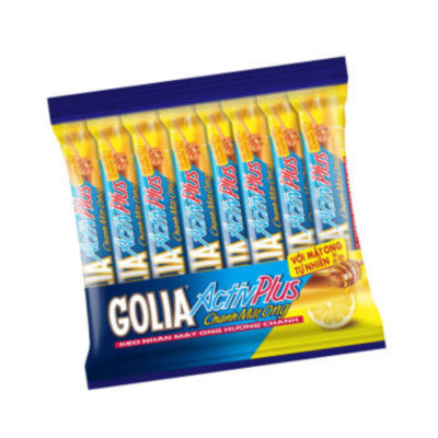 Golia Activ Plus Honey Lemon 29.5g x 16 Rolls x 24 Pouches