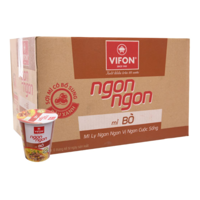Vifon Ngon Ngon Minced Pork 60g x 24 Cups