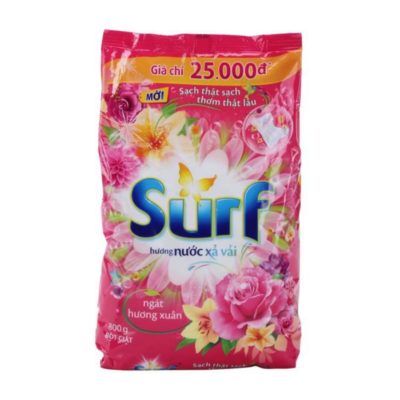 Surf Blossom Fresh Detergent Powder 800g x 18 Bags