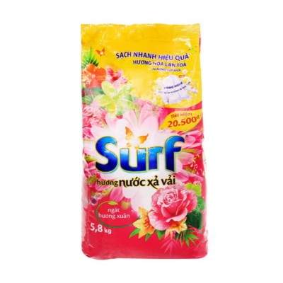Surf Blossom Fresh Detergent Powder 5.8kg x 3 Bags