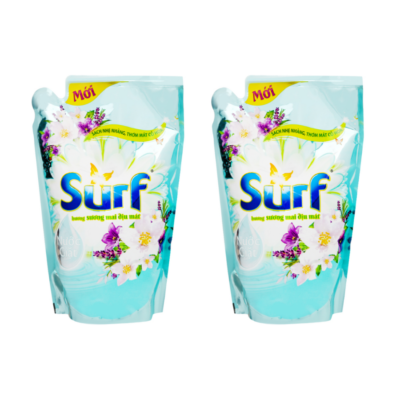 Surf Cool Morning Dew Detergent Liquid 1.7kg x 9 Bags