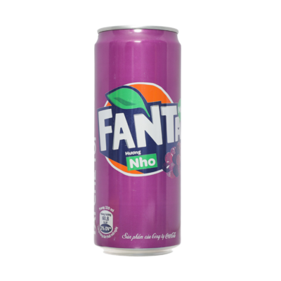 Fanta Grape Soft Drink 320ml x 24 Cans