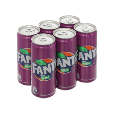 Fanta Grape Soft Drink 320ml x 24 Cans