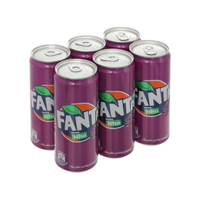 Fanta Grape Soft Drink 320ml X 24 Cans • Vietnam FMCG GOODS Wholesaler