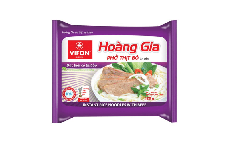 Hoang Gia “Pho” With Beef 120g (Real Meat)