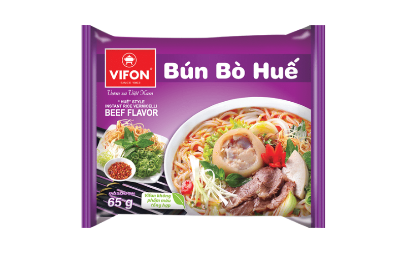 VIFON “Huế” Style Instant Rice Vermicelli Beef Flavor 