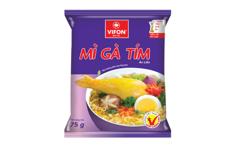 Vifon Instant Noodles Purple Chicken