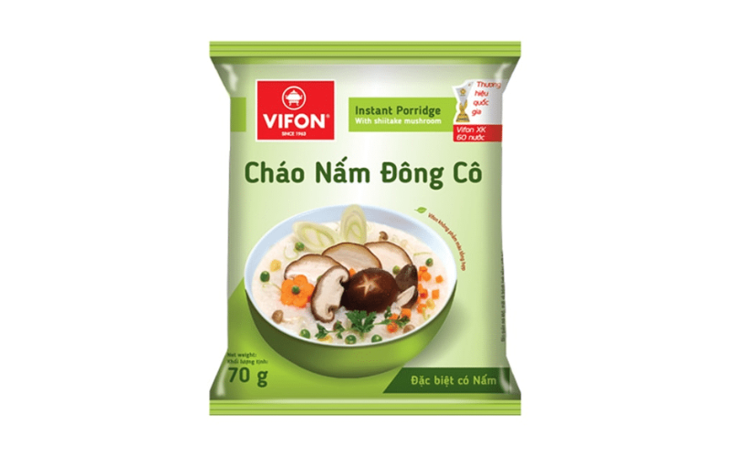 Vifon Instant Porridge With Shiitake Mushroom