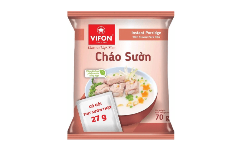 Vifon Instant Porridge With Stewed Pork Ribs 