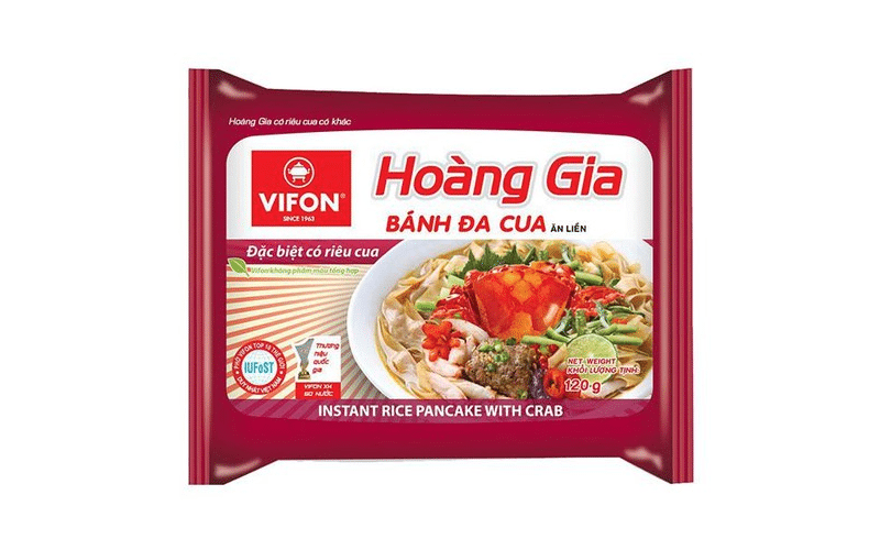 Vifon Instant Rice Pancake Crab 