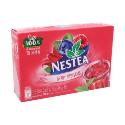 Nestea Berry Hibiscus & Red Artichoke Flower  140g (14g x 10 Bags) x 24 Boxes